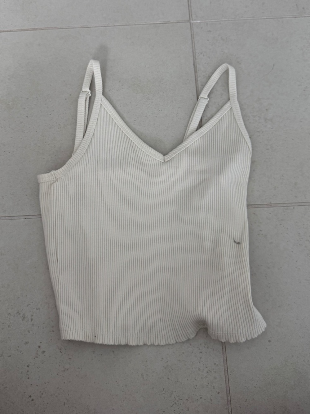 American Eagle White Tank Top XS